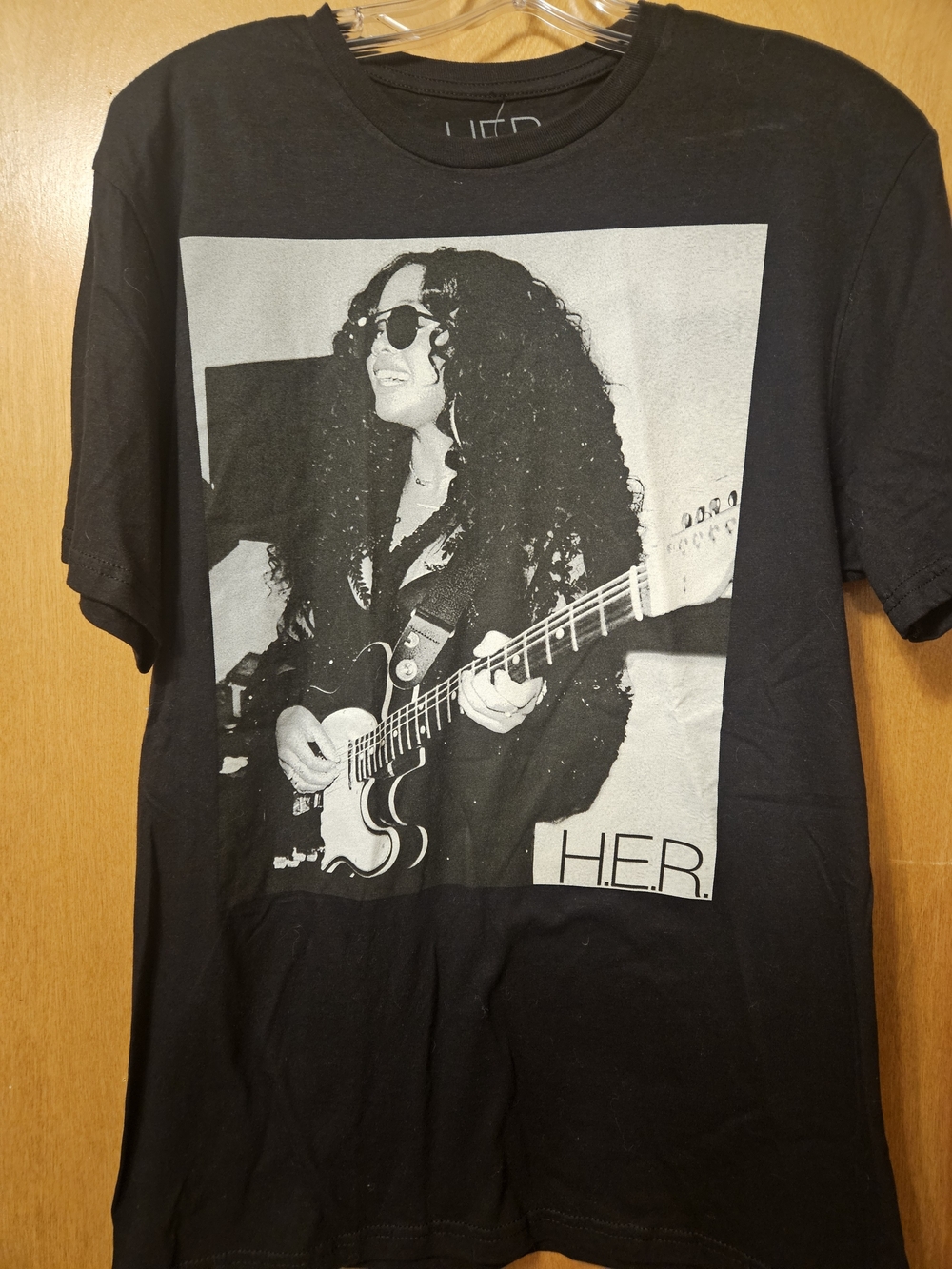 Black Graphic Short Sleeve Tee
